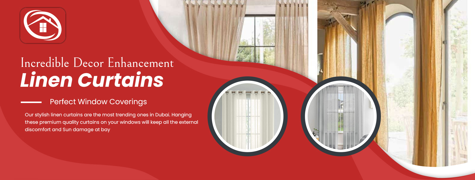 Linen Curtain Dubai